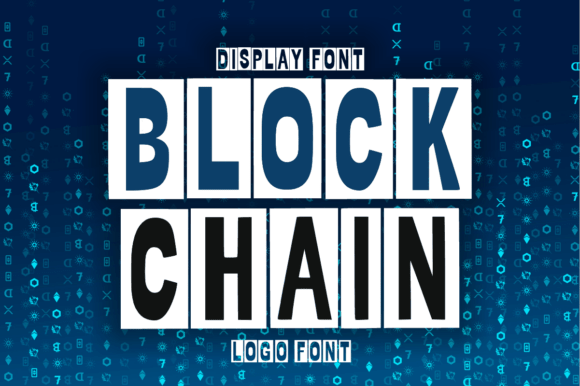 Blockchain: The Ultimate Free Download for Modern Display Typography