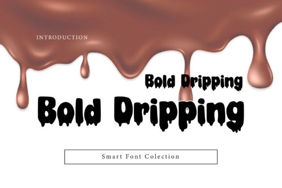 Bold Dripping: A Spooky Display Typeface for Digital Horror Brands