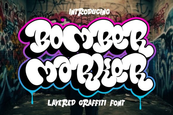 Bomber Marker: The Bold Display Font for Street-Style Branding