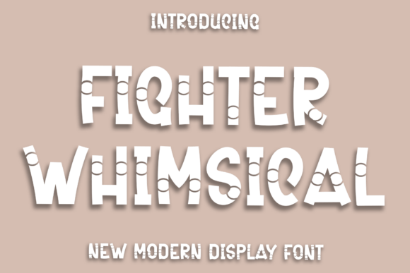 Fighter Whimsical: The Festive Typeface for Holiday Campaigns