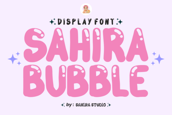 Sahira Bubble: The Handmade Display Font for Scroll-Stopping Visuals