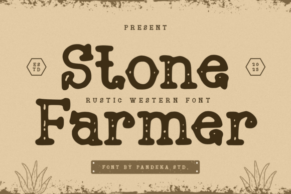 Stone Farmer Font Review: Rustic Western Design
