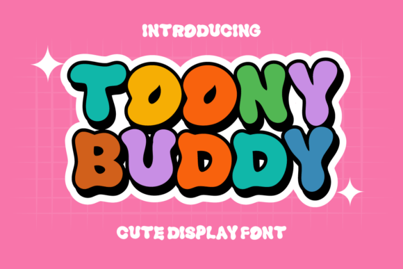 Toony Buddy: The Playful Display Font for Creative Makers