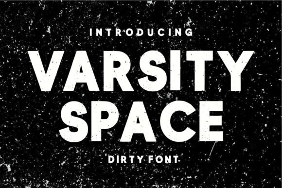 Varsity Space: The Bold Vintage Display Font for High-Impact Branding