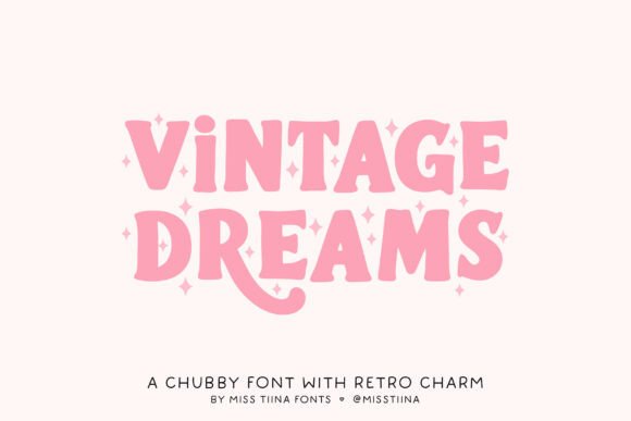 Vintage Dreams: The Ultimate Retro Display Font for Modern Brands