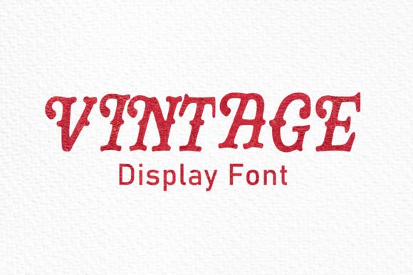 Vintage Typewriter: The Perfect Display Font for Handmade Brands