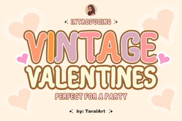 Vintage Valentines: The Retro Display Font for Bold Campaigns