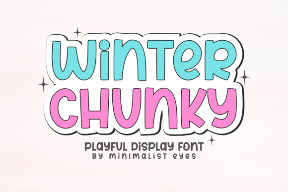 Winter Chunky: A Bold Display Font for Modern Web Design