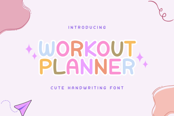 Workour Planner: A Vibrant Typeface for Wellness Editorial Design